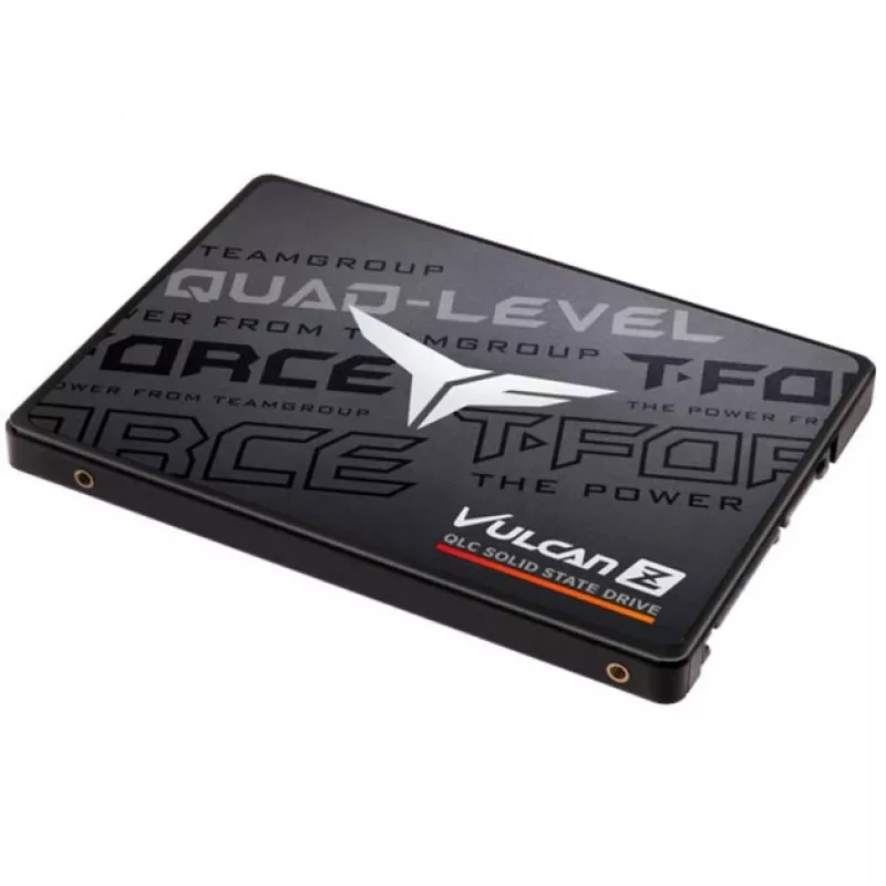 VULCAN Z QLC 2 TB, SSD musta/harmaa, SATA 6 Gb/s, 2,5