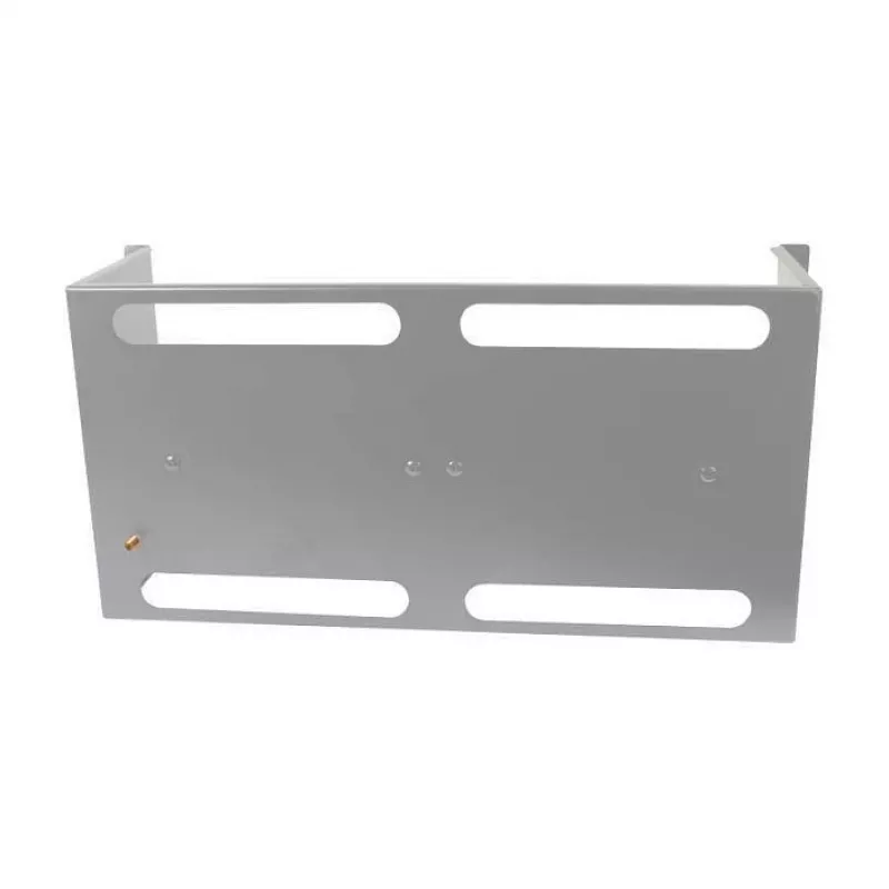 ALLNET laiteteline DIN-kiskolle/DIN-kisken laitteille T150 mm/5HE vaaleanharmaa etuasennus