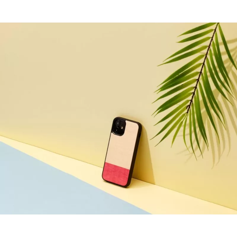 Man and wood -suojakotelo iPhone 12 mini – musta