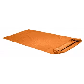 ORTOVOX Bivy Double suorakaiteen muotoinen makuupussi aikuisille polyuretaani sininen, oranssi
