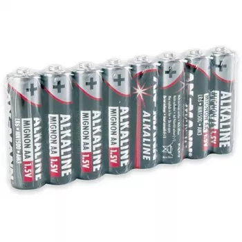Kertakäyttöparisto Ansmann 5015280 AA alkaline musta harmaa