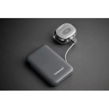 Varavirtalähde USB 10000 mAh/harmaa S10000 7333034 Intenso