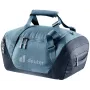 Matkalaukku DEUTER Duffel 35 atlantic-ink — 35 L tilavuus, vedenpitävä pohja, kantokahvat