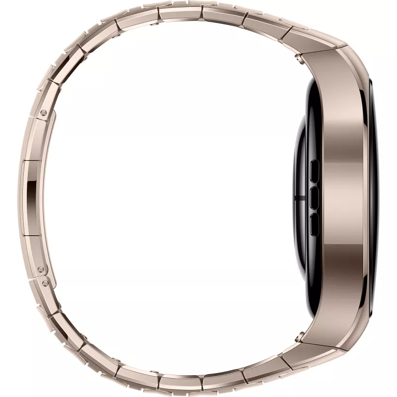 Huawei WATCH 5 älykello 42 mm, 1,38" AMOLED, eSIM, Sand Gold titaaniranneke