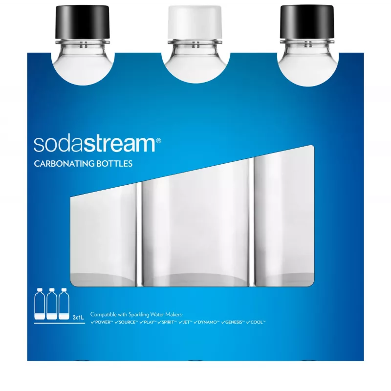 SodaStream-pullo 2260525 3 kpl