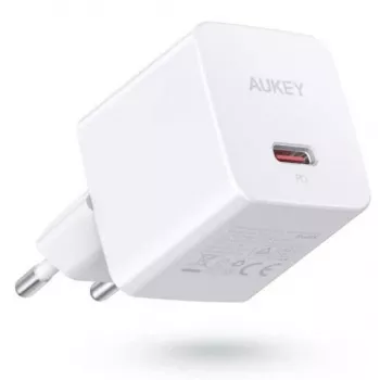 Mini-verkkolaturi PA-Y20S valkoinen 1xUSB-C 20W PD Power Delivery