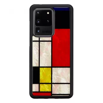 iKins suojakotelo Samsung Galaxy S20 Ultralle — Mondrian musta