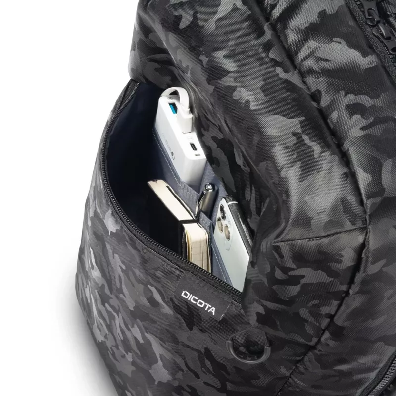 DICOTA D32126 reppu Casual-reppu maastokuvio polyesteri