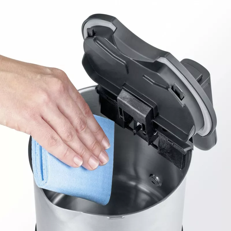 Severin WK 3409 vedenkeitin 1,7 l musta - ruostumaton teräs 2 200 W (WK 3409)