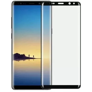 Karkaistu lasi -näytönsuojus Devia Samsung Galaxy Note8:lle — 3D Curved, musta