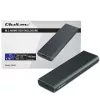 M.2 NVMe SSD-kotelo QOLTEC 52630 – USB 3.1 Gen2 10Gb/s, M.2 NVMe -asemille