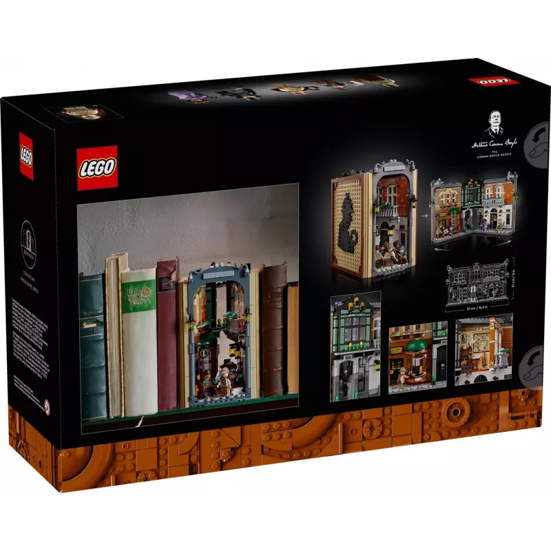 LEGO ICONS 10351 Sherlock Holmes: Kirjanurkkaus