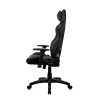 Konsolipelituoli Arozzi Avanti Dark Grey SoftFabric — pehmustettu istuin, enimmäiskuorma 120 kg