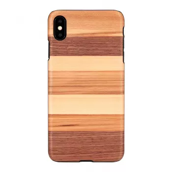 Älypuhelinkotelo man and wood iPhone XS Max — musta