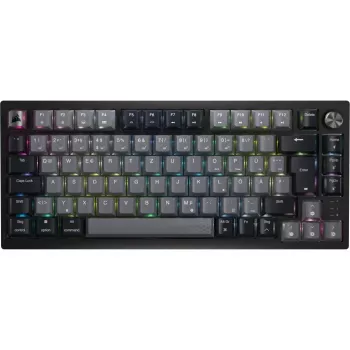 Corsair Gaming K65 Plus Wireless 75 % RGB -pelinäppäimistö, MLX punainen - musta, harmaa