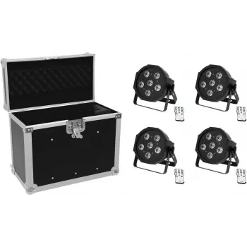EUROLITE LED-sarja 4x SLS-603 laukulla EC-SL4M, malli 20000306