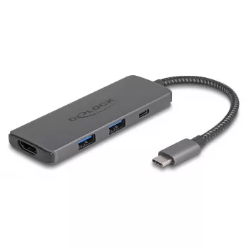 DeLOCK USB Type-C telakointiasema 8K HDMI USB PD 3.0 100 W
