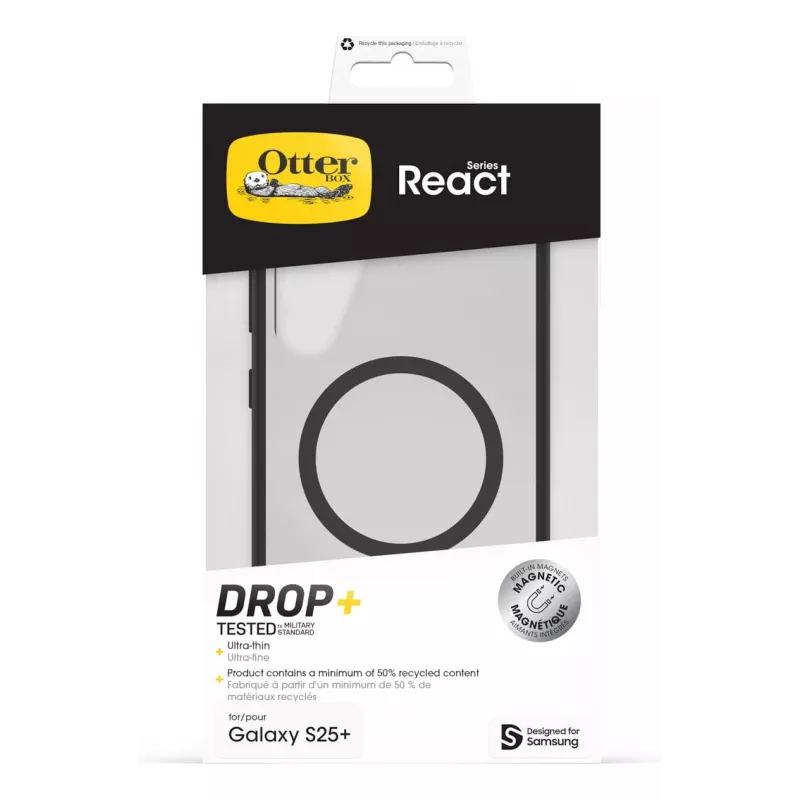 Suojakotelo Samsung Galaxy S25+ Otterbox React Case magneeteilla