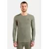 ODLO BL TOP pyöreä pääntie l/s ACTIVE WARM pitkähihainen lämpöalusvaate, koko M, harmaa