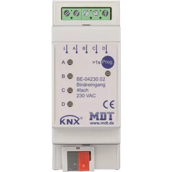 MDT BE-04230.02 binääritulo 4-kertainen, 2TE, REG (BE-04230.02)