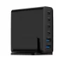 GEMBIRD TA-UC-2A4C-PD75-01-BK laturi mobiililaitteille — 75 W, 4× USB-C + 2× USB-A, PD & QC3.0, 6 laitetta yhtä aikaa, 1,5 m kaapeli, musta