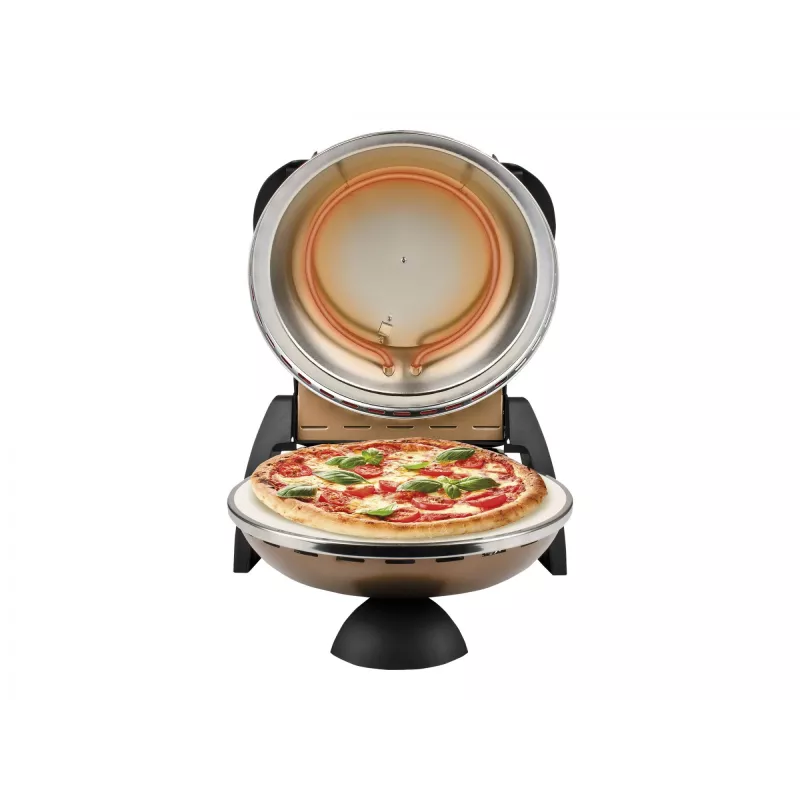 Pizzauuni G3 Ferrari Delizia 1 pizza 1200W musta pronssi