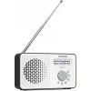 TechniSat VIOLA 200 DAB+ digitaalinen radiokello, valkoinen/musta