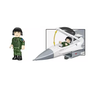 Rakennussarja Cobi F-16C Fighting Falcon – 463 osaa, mallirakennussarja mittakaavassa
