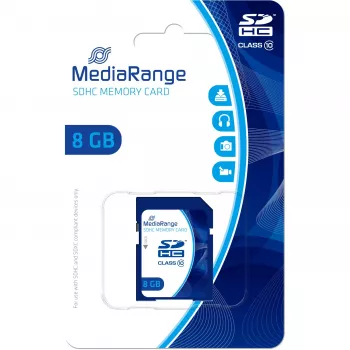 Muistikortti MediaRange 8 GB SDHC Class 10 MR962