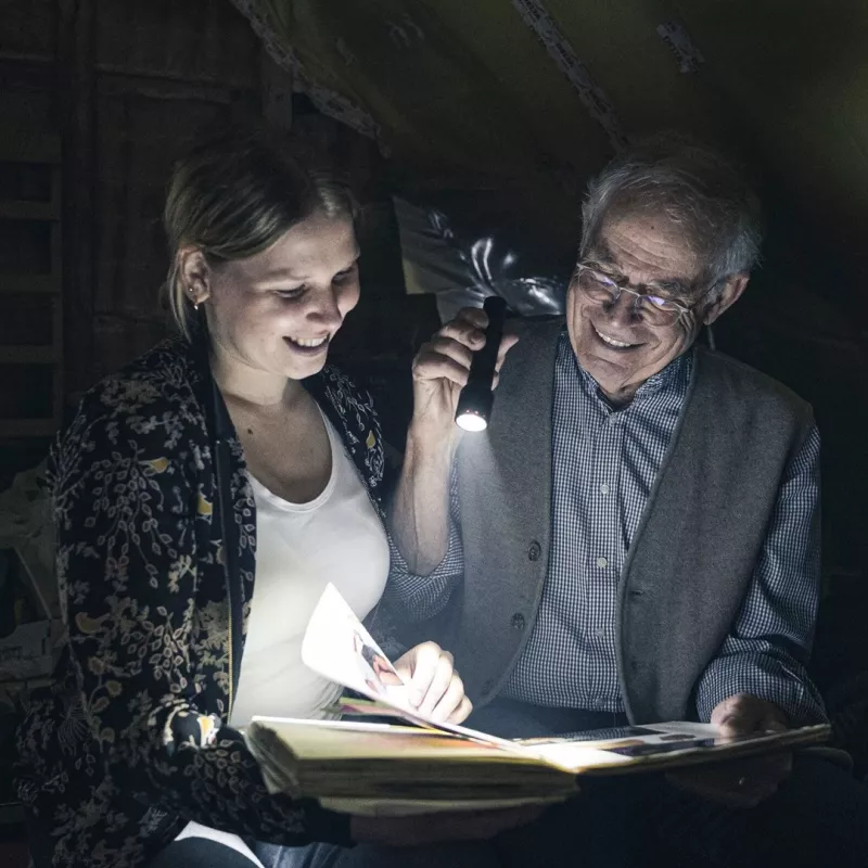 Ledlenser P6R musta käsivalaisin LED