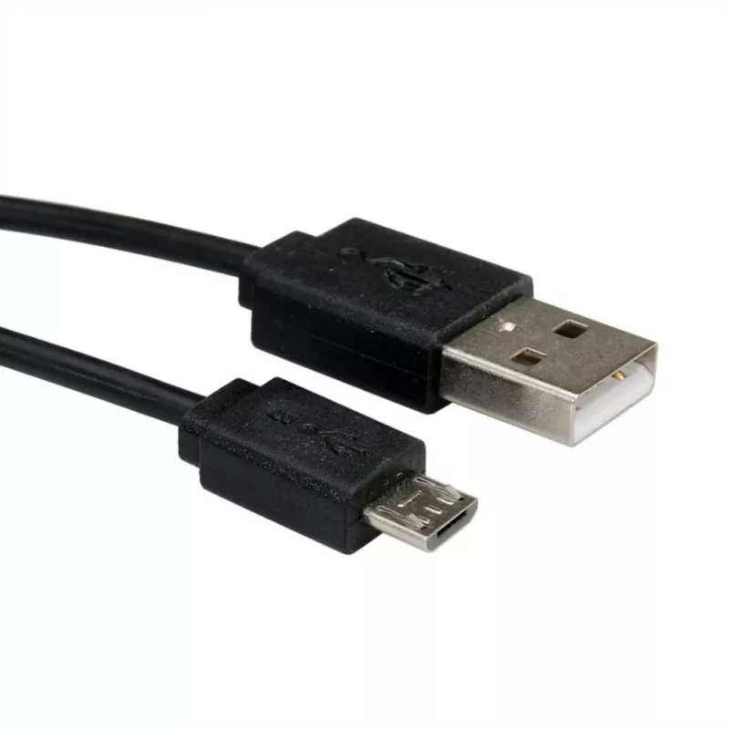 ROLINE USB 2.0 spiraalikaapeli - A - Micro B - ST/ST 1,0 m - suojattu - USB 2.0 Type Micro B - 1 mm - spiraalikaapeli (11.02.8317)