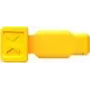 KNIPEX KN 00 61 10 CY - ColorCode Clip - 10 kpl keltainen (00 61 10 CY)