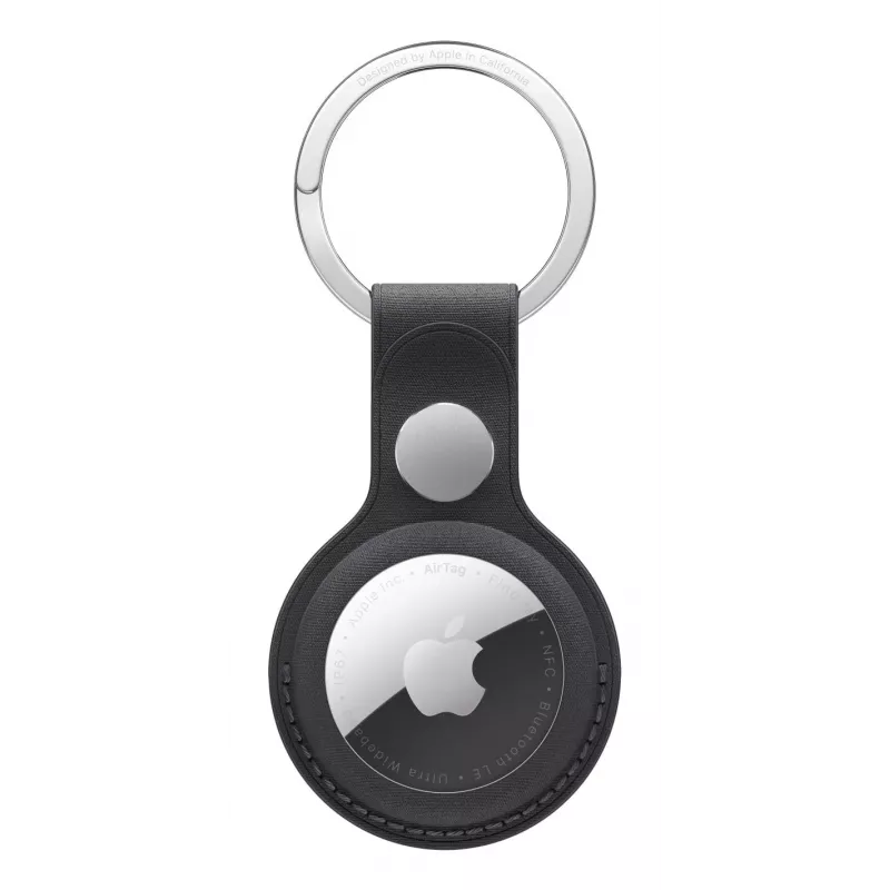 Apple AirTag FineWoven avainrengas musta
