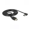 USB-kaapeli DeLOCK 2m USB 2.0-A - USB 2.0-A musta