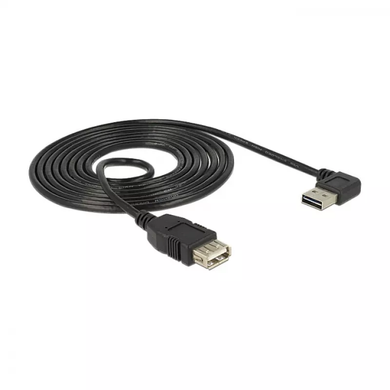 USB-kaapeli DeLOCK 2m USB 2.0-A - USB 2.0-A musta