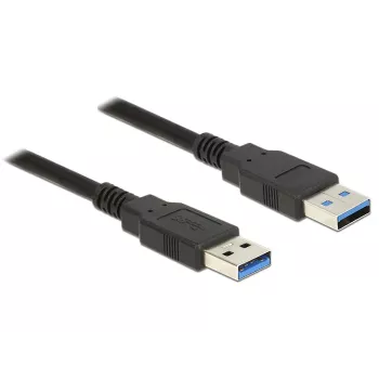 USB-kaapeli DeLOCK 85064 USB 3.2 Gen 1 5 m musta