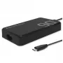 Qoltec 90W GaN Super Fast SLIM seinälaturi | XP | 5-20V | 4,5A | USB-C 3.1 | kannettava | MacBook | älypuhelin | + kaapeli