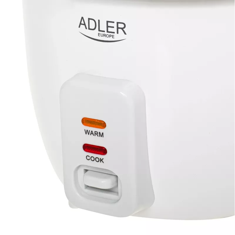 Adler AD 6418 riisinkeitin musta, ruostumaton teräs 1000 W