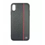 Tellur Cover -puhelinkotelo iPhone XS Maxille – musta carbon-viimeistely