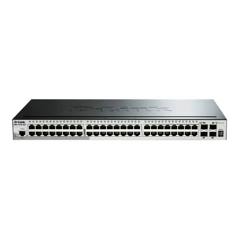 D-Link 52-porttinen Gigabit Stackable Smart Managed -kytkin sis. 4 x 10G SFP+