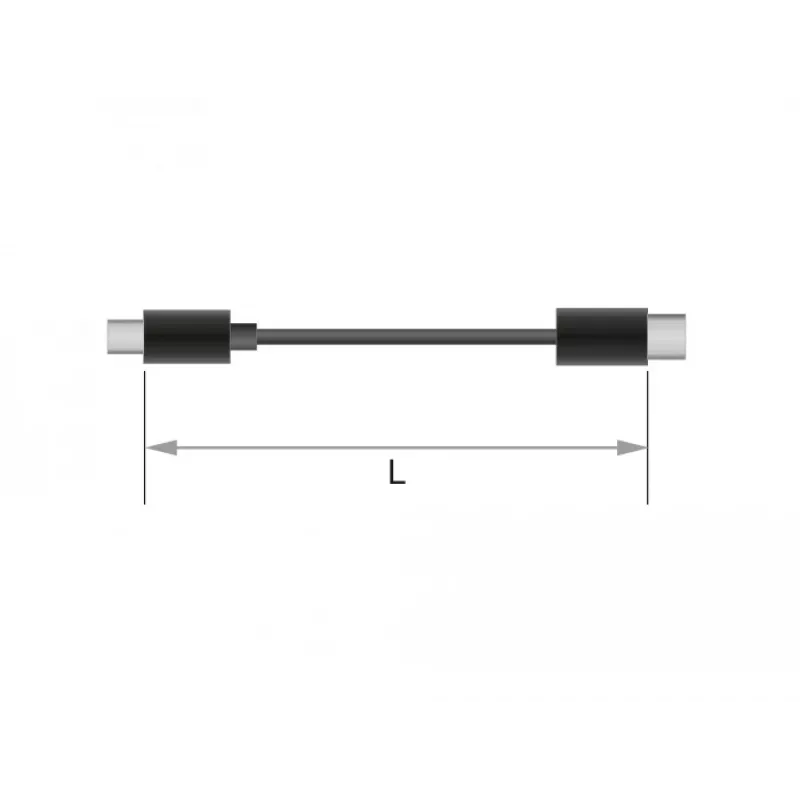 DeLOCK - videokaapeli - Single Link - HDMI / DVI - DVI-D (uros) - HDMI (uros) - 2 m - kolmoiseristys - musta - peukaloruuvit