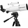 Bresser Optics CLASSIC 70/350 refraktori 140x musta, valkoinen