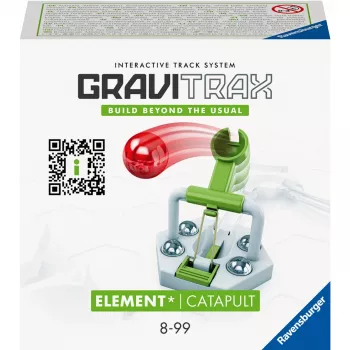 GraviTrax laajennus Katapultti – kuularata STEM, rakennus- ja rakentelulelu lapsille 8-vuotiaasta alkaen