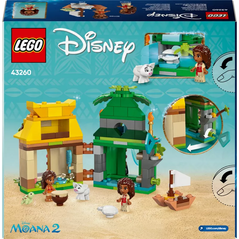 LEGO DISNEY 43260 Moanan saaren hauskuus