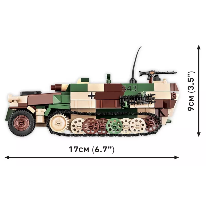 Sd.Kfz. 251/9 Stummel, rakennussarja