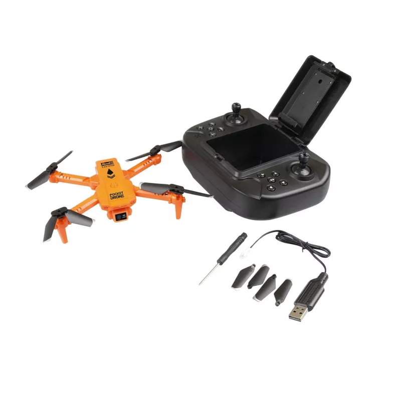 RC-nelikopteri REVELL Pocket Drone 23810 — 2,4 GHz, 4-kanavainen kauko-ohjaus