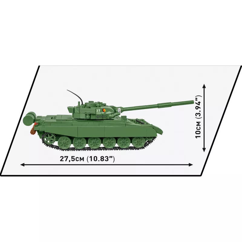 Palikkasarja COBI T-72 Itä-Saksa/Neuvostoliitto 680 osaa