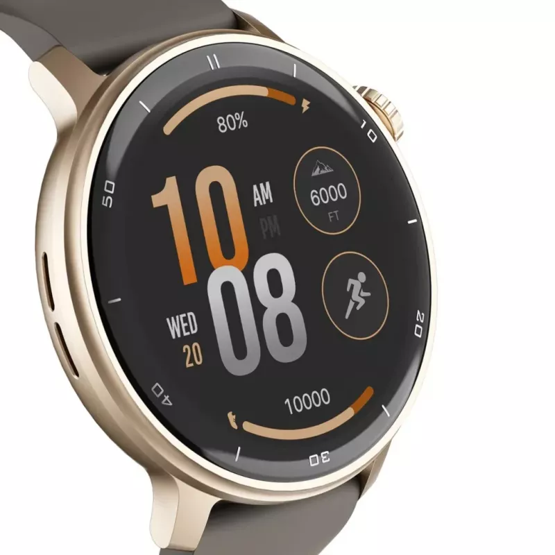 Älykello Stelio STSWA101GD Activ GPS 46 mm kulta — 46 mm GPS-älykello, kultainen kuori