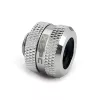 XSPC liitin G1/4 14mm hardtube, kromi - 8 kpl