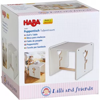 HABA Tulip Dream nukketaso, suositeltu ikä 1,5 vuotta, paino 690 g